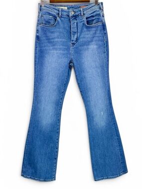 Anthropologie Pilcro Light Wash Bootcut Jeans High-Rise Button Fly Size 30